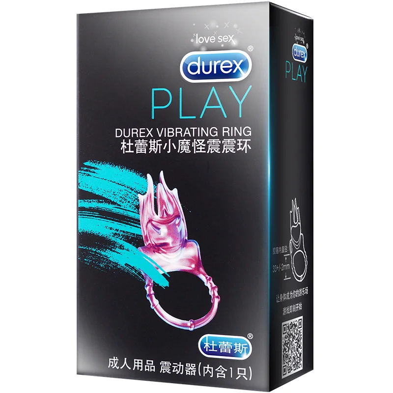 Durex вибратор клитор стимулатор пенис пръстен ултра огън малък дявол възрастни секс играчки продукти време закъснение пръстен за мъже Изображение 1