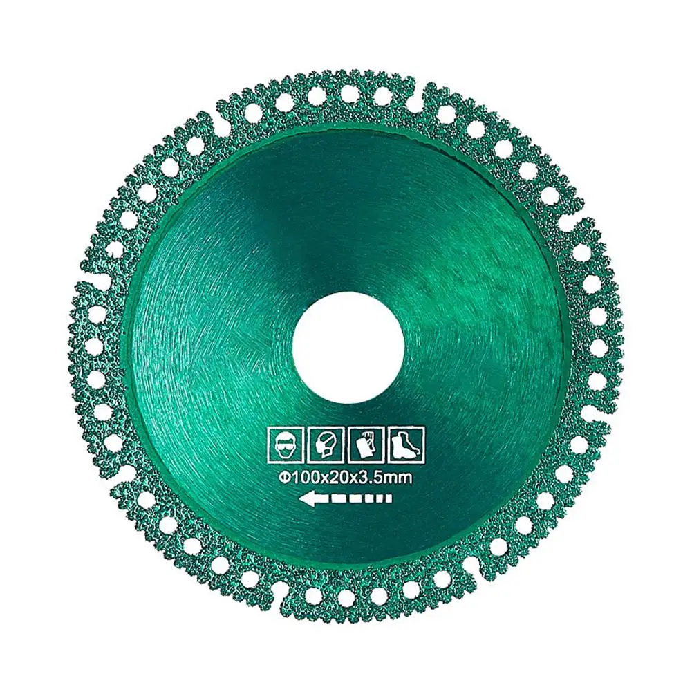 100mm керамични дискове за трион с нисък шум ултратънък мини циркуляр за сплав PVC тръба Изображение 0