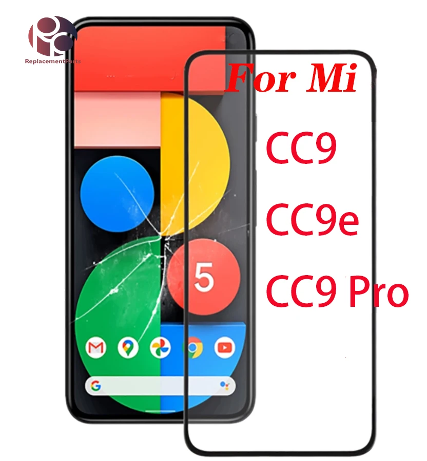 10Pcs сензорен екран панел замяна за Xiaomi за Mi CC9 Pro CC9e преден външен стъклен обектив с OCA Изображение 0