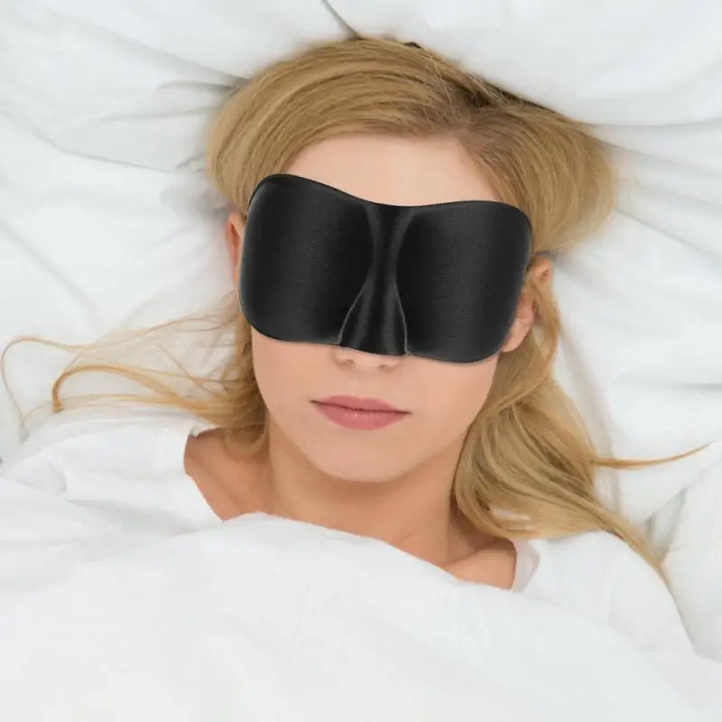 1~5PCS пътуване 3D маска за очи нощ релакс сън мек подплатен сянка покритие спи превръзка на очите Изображение 5