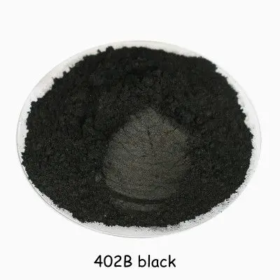 500g buytoes черен пигмент, перлена прахова боя керамично прахово боядисване Автомобилни покрития изкуство, слюда прах за нокти изкуство Изображение 0