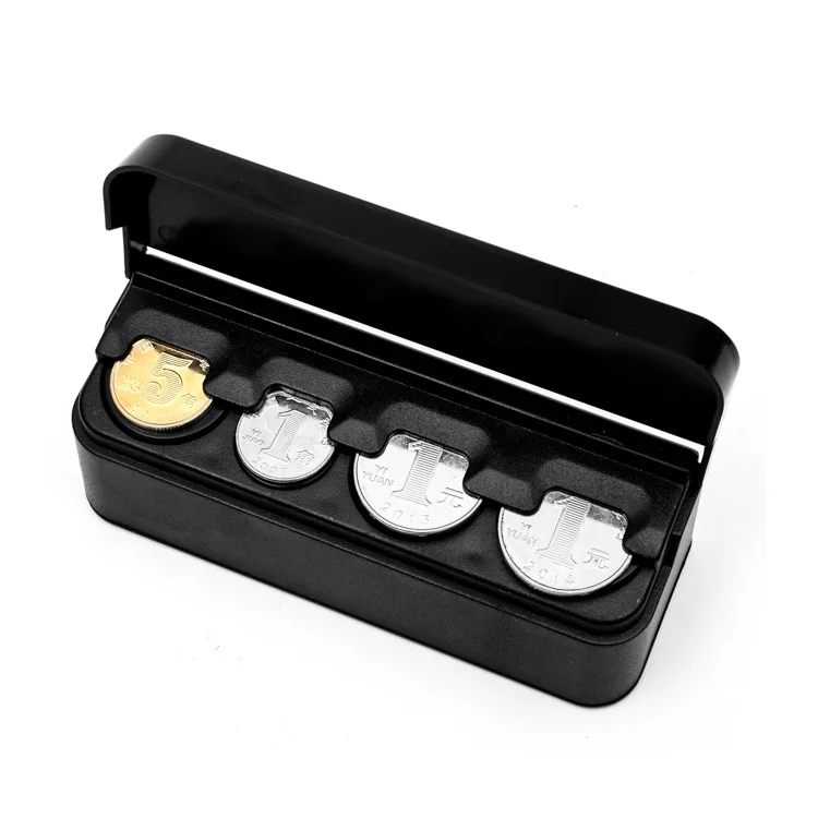 Creative съхранение монети чанта съхранение кутия евро монета дозатор монета притежателя случай високо качество портфейл притежателите пари кутии Изображение 0