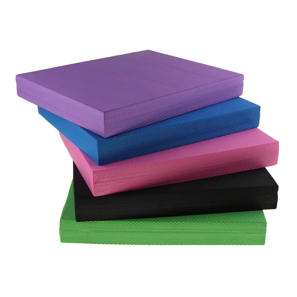 Durable Balance Pad Board Yoga Knee Protective Mat Brick Cushion 39x33x4.8cm Изображение 0