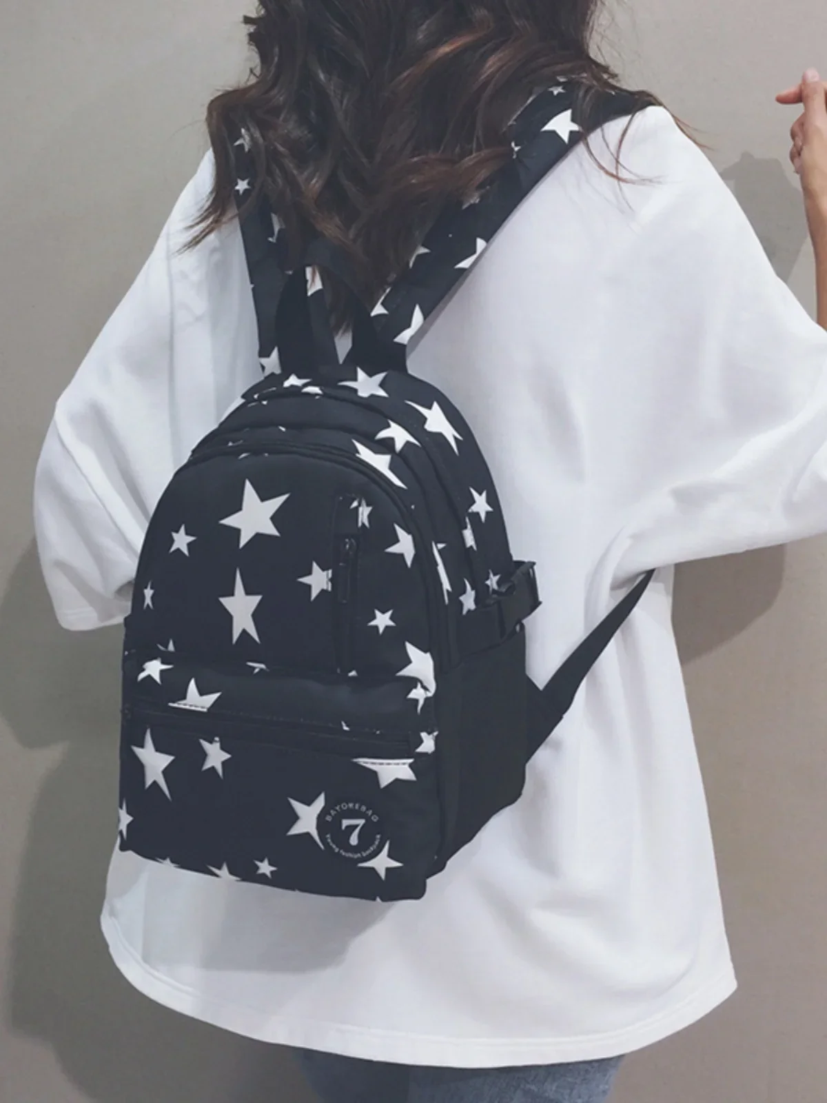Miyagawa мода японски стил звезда раници причинно-следствена гимназия ученици чанта 2023 нови момичета сладък Kawaii раници Изображение 1
