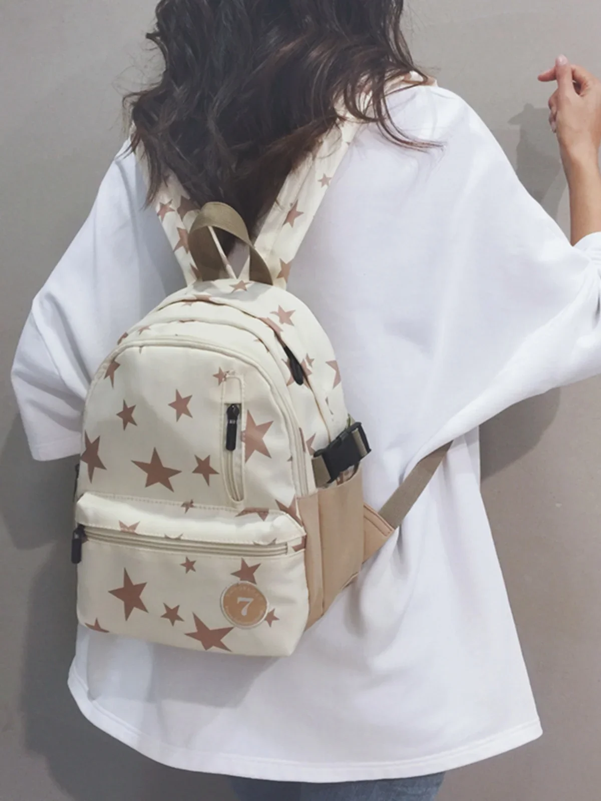 Miyagawa мода японски стил звезда раници причинно-следствена гимназия ученици чанта 2023 нови момичета сладък Kawaii раници Изображение 2