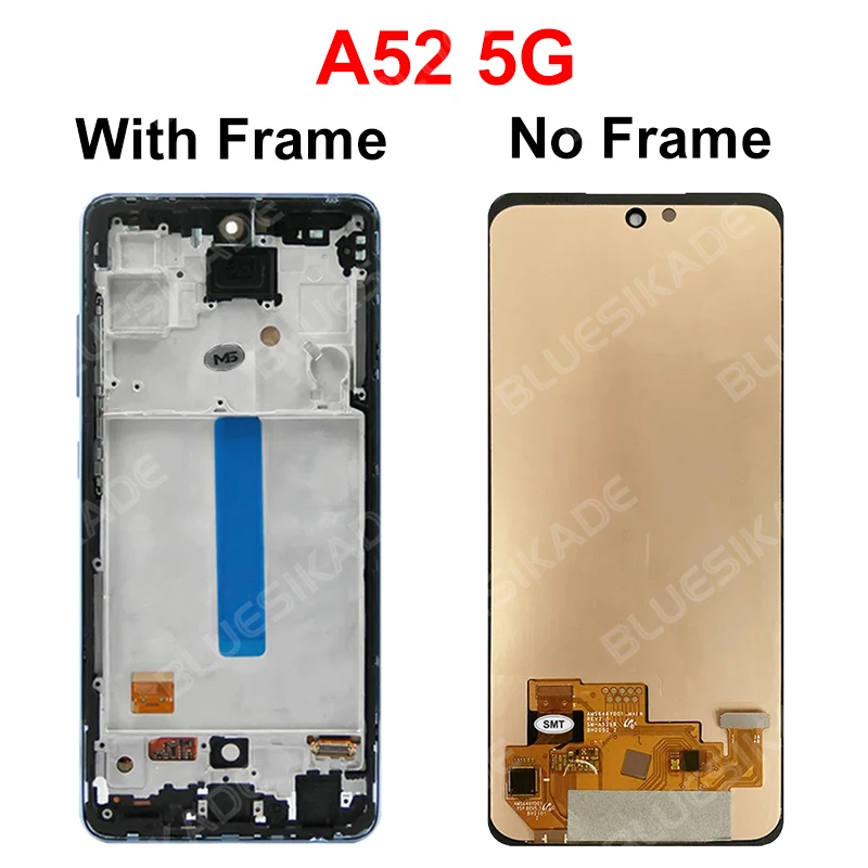 OLED за Samsung Galaxy A52 5G A526 A526B LCD дисплей A52 4G A525 A525F сензорен екран за A52s 5G LCD A528 A528B Замяна на части Изображение 3