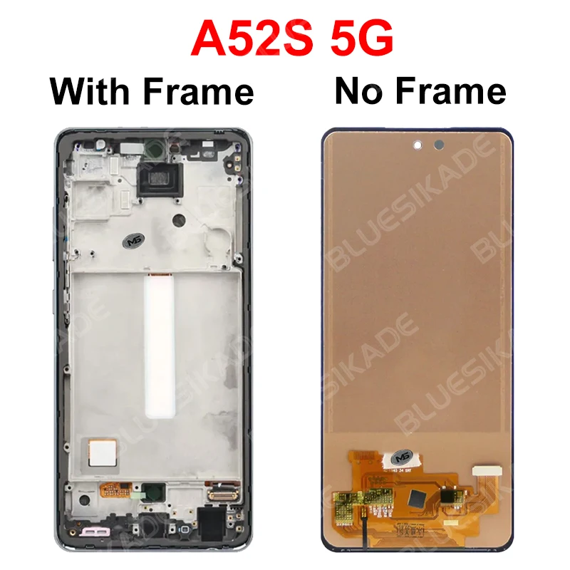 OLED за Samsung Galaxy A52 5G A526 A526B LCD дисплей A52 4G A525 A525F сензорен екран за A52s 5G LCD A528 A528B Замяна на части Изображение 4
