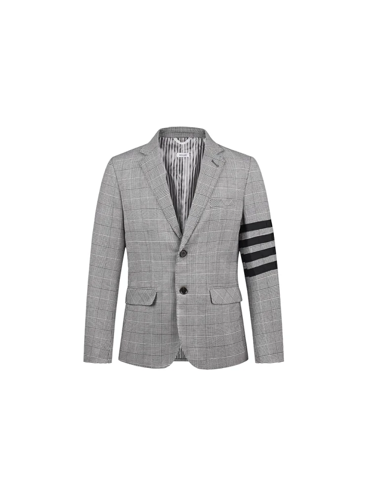 V2096-Ежедневен мъжки костюм в бизнес стил, подходящ за лятно облекло Изображение 1