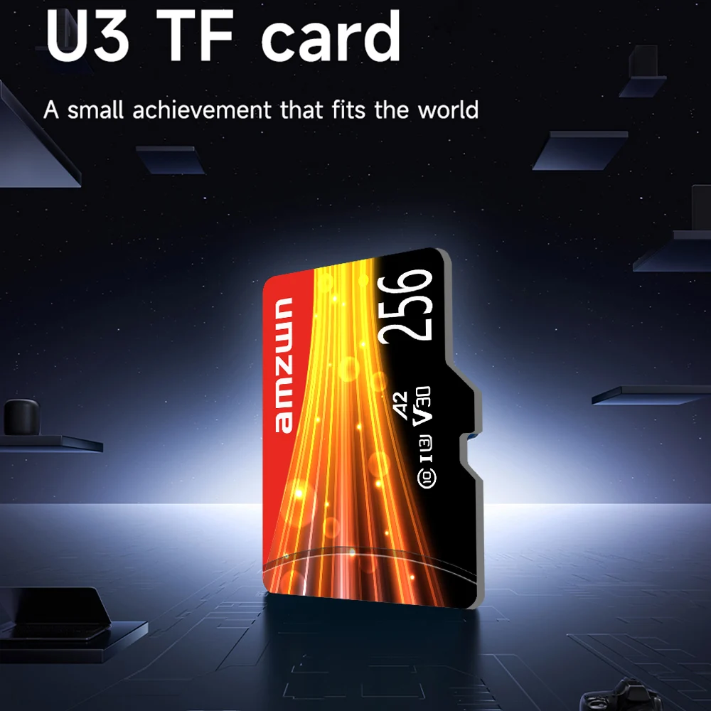 Високоскоростна мини SD карта 128GB 256GB високоскоростна карта с флаш памет 64 32 GB cartao de memoria TF карта за таблет / камера / телефон Изображение 3