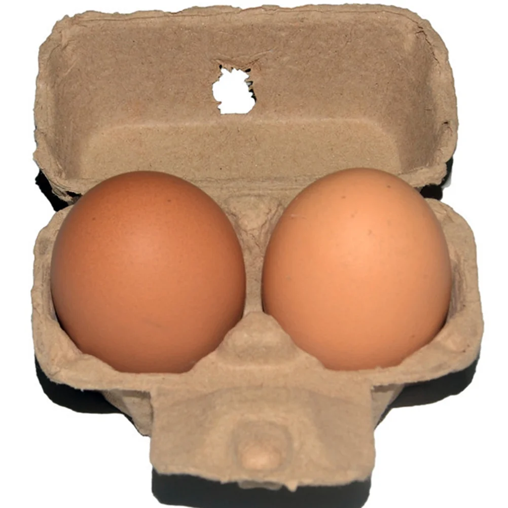 Домакински празни картонени кутии за яйца Държач за яйца Хартиена каша Картонени кутии за яйца Хартиена каша Контейнери за яйца за домашна кухня Ресторант Изображение 4