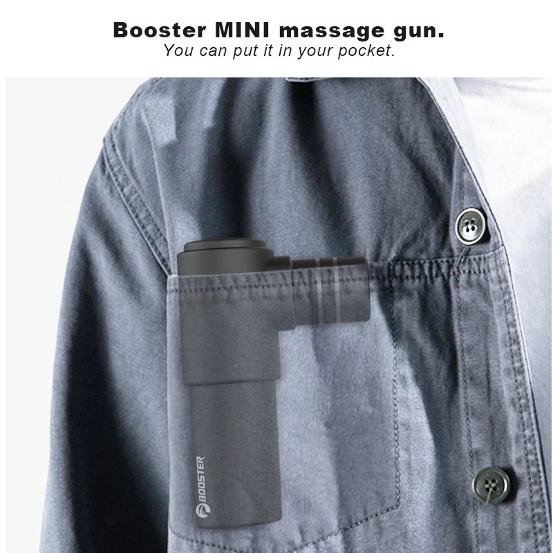 електрически безжичен пистолет за масаж Супер мини акумулаторен бустер Mini2 12v мини пистолет за масаж Изображение 4