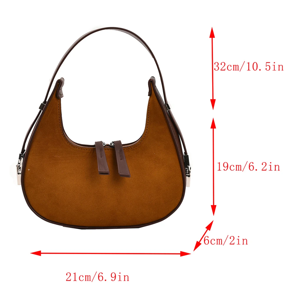 жените реколта рамо чанта цип чанта Hobo чанта универсален малък подмишница чанта Топ дръжка чанта момиче стилен чантата Изображение 5