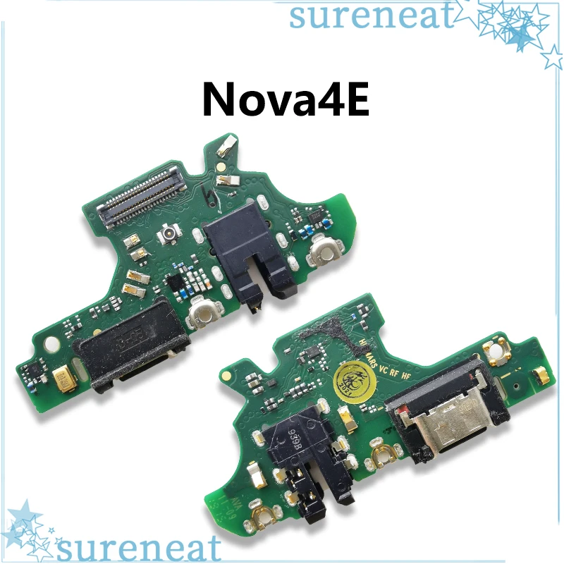 За Huawei Nova 4e USB порт за зареждане Dock конектор Flex кабел резервни части с бързо зареждане Изображение 0