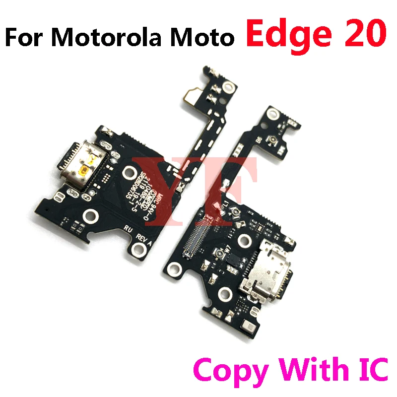 За Motorola Moto Edge 20 Pro Lite Edge S Pro Edge Plus 2020 EdgeS USB зарядно устройство за зареждане Dock порт конектор съвет Flex кабел Изображение 3
