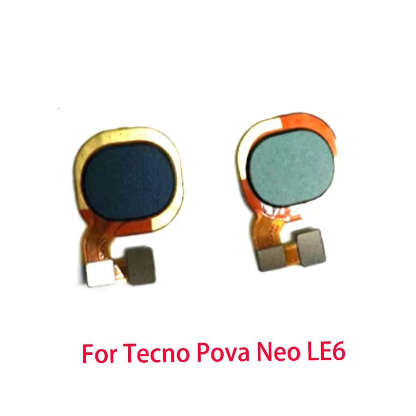 За Tecno Pova Neo LE6 Home Бутон Меню за пръстови отпечатъци Сензор за ключ за връщане Flex кабел Изображение 0