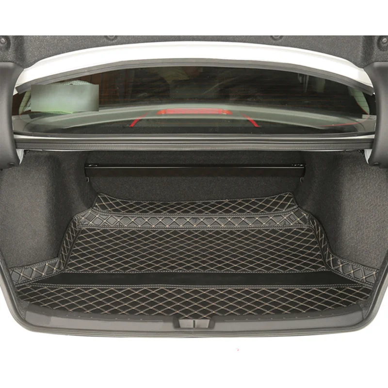 За Хонда Сивик 11th 2022 Кола багажник Мат Задна облицовка на багажника Товар Кожен под Протектор за килими Аксесоари Килими Стайлинг Изображение 4