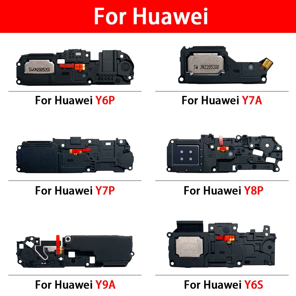 НОВ Долен високоговорител Звуков звук на високоговорителя Звънец Flex кабел замяна за Huawei Y5P Y6P Y6S Y7A Y7P Y8P Y8S Y9A Y9S Изображение 0