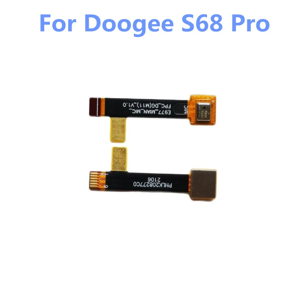 Нов оригинален микрофон микрофон Flex кабел за Doogee S68 Pro Moible телефон оригинални части Изображение 0