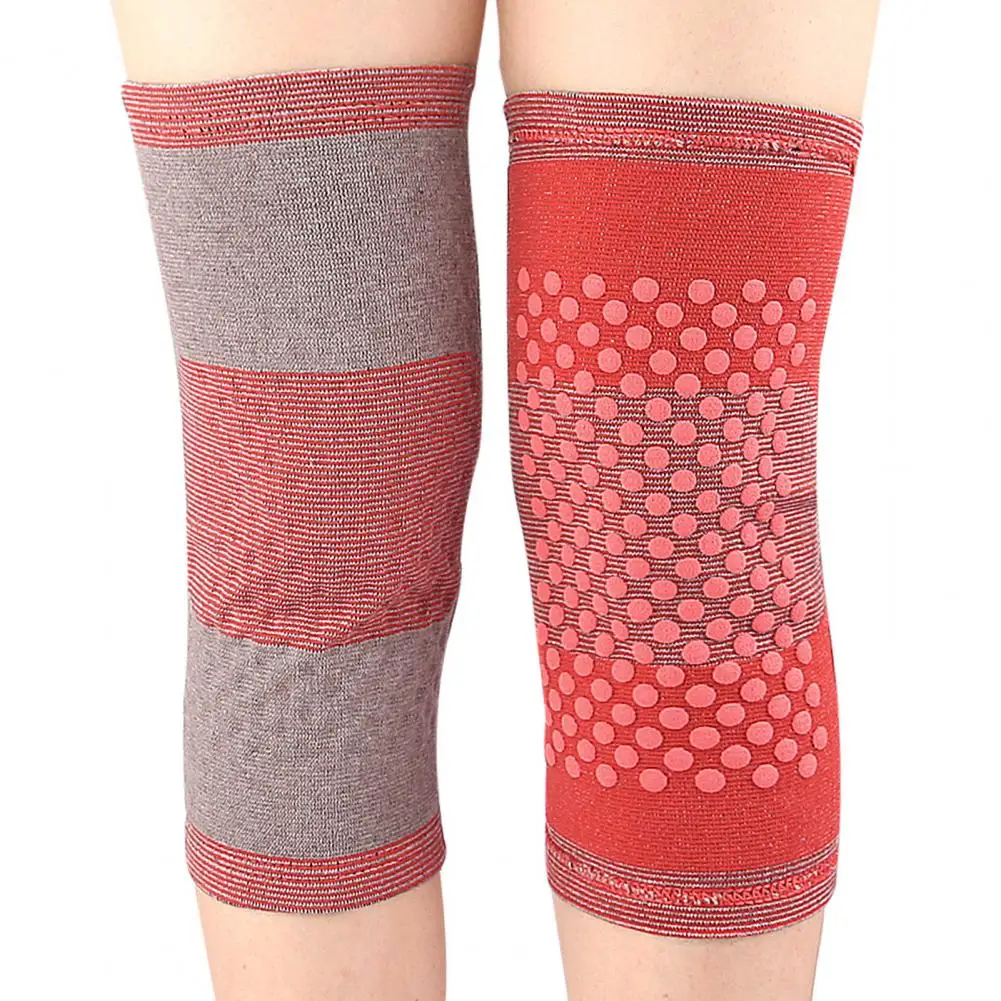 Скоба за коляното Висококачествена подложка за коляното Меки еластични дишащи ръкави за компресия на коляното за тренировка Абсорбиране на пот Спортни подложки за коляното Изображение 0