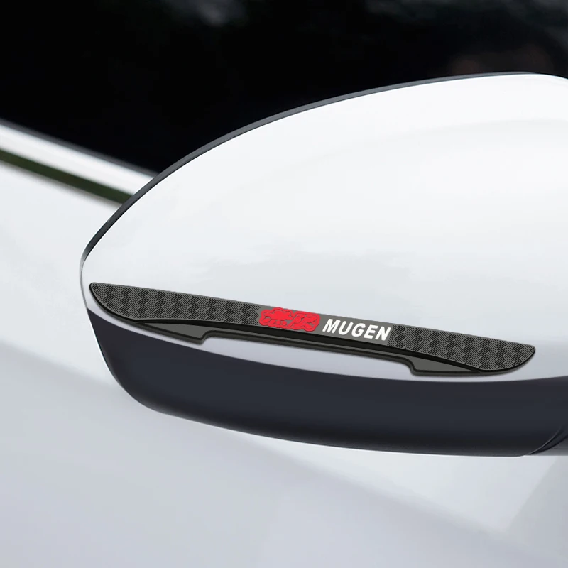  Стикери за защита от сблъсък на вратите на вратите за задно виждане на огледалото за защита на капака за Honda Mugen Power Typer Civic Accord CRV Изображение 3