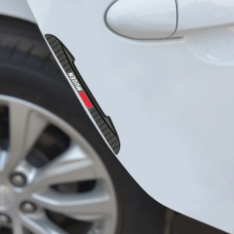  Стикери за защита от сблъсък на вратите на вратите за задно виждане на огледалото за защита на капака за Honda Mugen Power Typer Civic Accord CRV Изображение 4