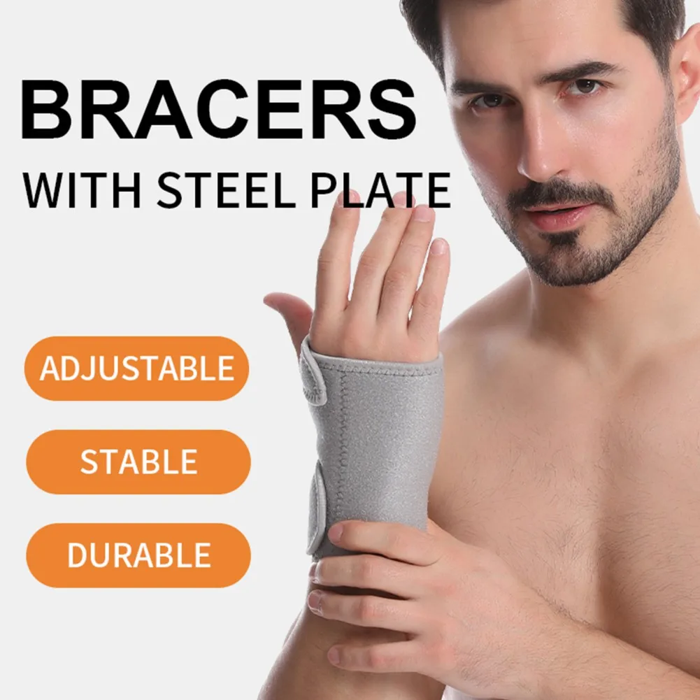 Удобен предпазител за ръце Безплатно регулиране Фитнес оборудване Bracers Спортни Bracers Изображение 4